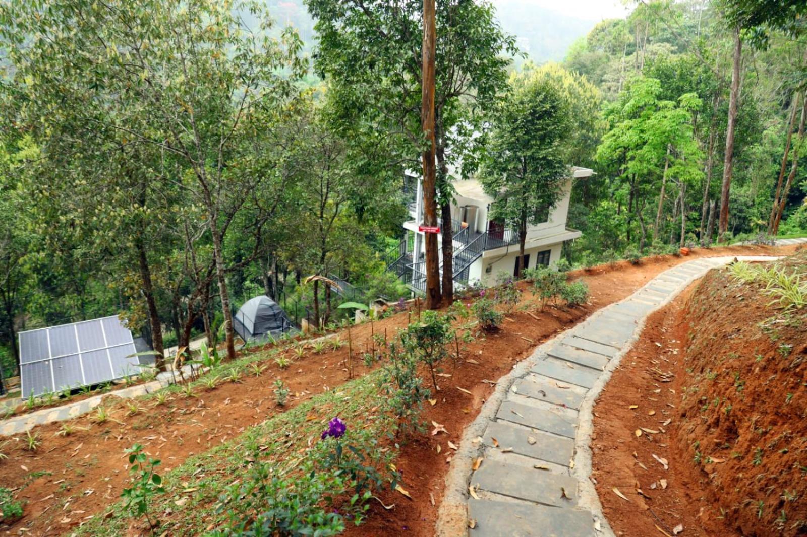 Garden Of Eden-Thottam Munnar-Hiking And Camping Anachal Luaran gambar